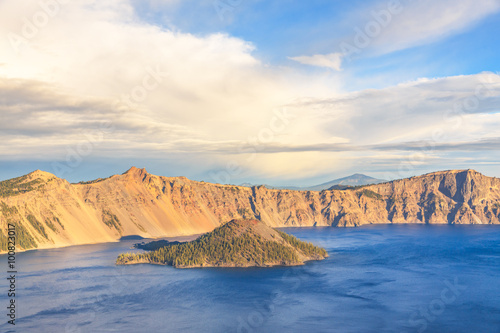 Crater Lake National Park in Oregon  USA