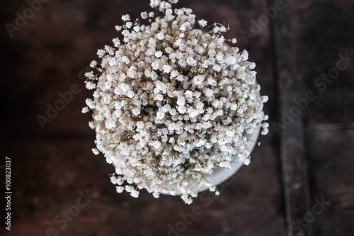 Gypsophila wedding bouquet