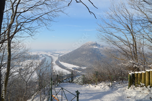 Winter und Schnee in Porta Westfalica photo