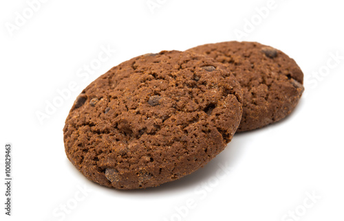 soft dark chocolate brownie cookies