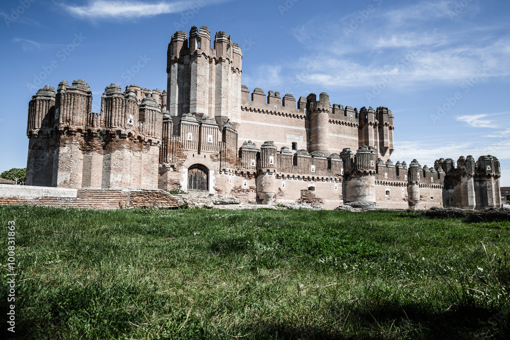 Coca Castle (Castillo de Coca) is a fortification constructed in Coca Castle (Castillo de Coca) is a fortification constructed in