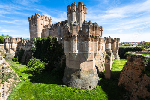 Obraz na płótnie Coca Castle, Segovia (Castilla y Leon), Spain. w salonie