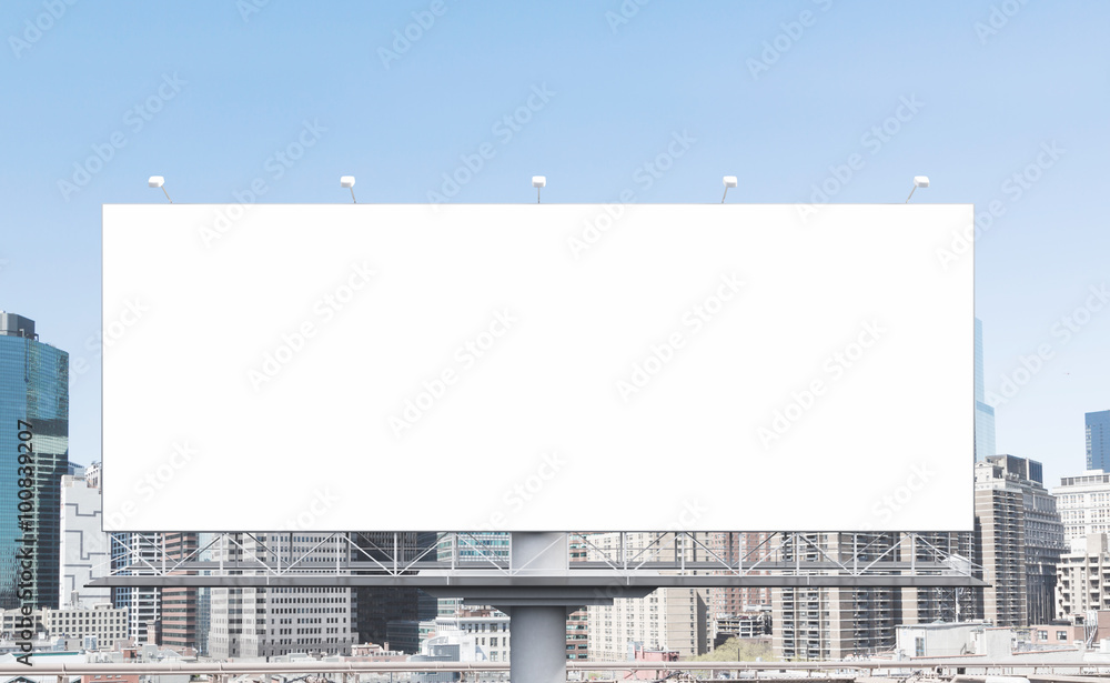 Obraz premium Outdoor advertising