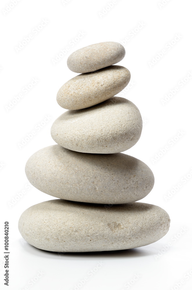 pile of stones isolated on white background pile of stones isolated on white background