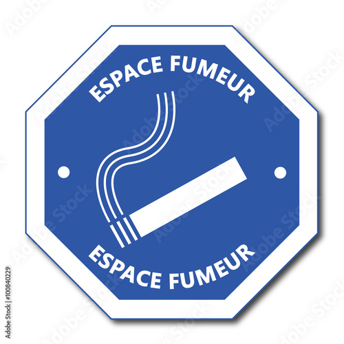 Logo espace fumeur.