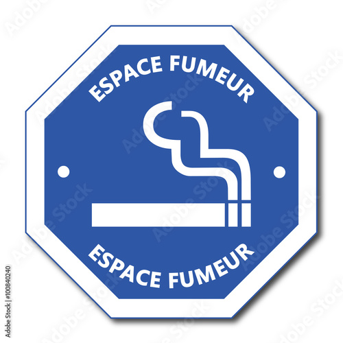 Logo espace fumeur.