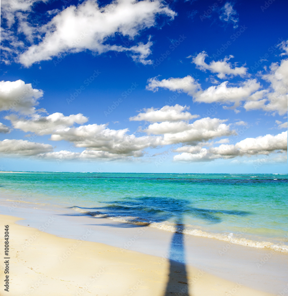 Fototapeta premium Auszeit: Traumurlaub in der Karibik :)