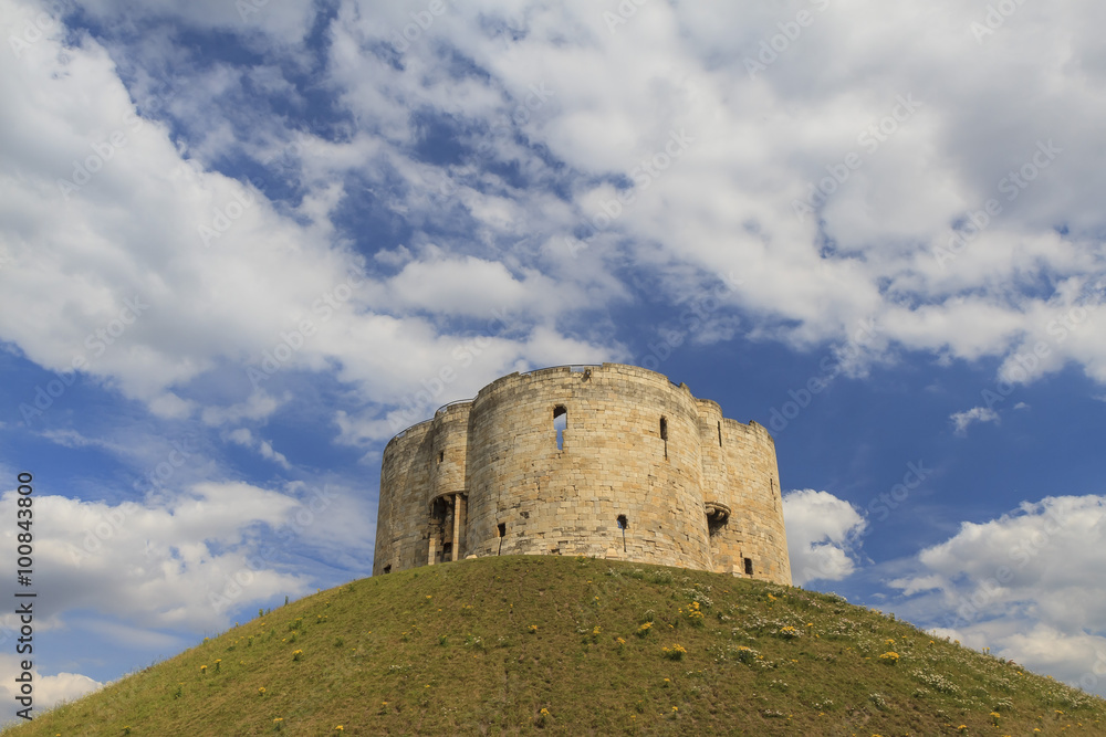 The famous Clifford's Tower, York