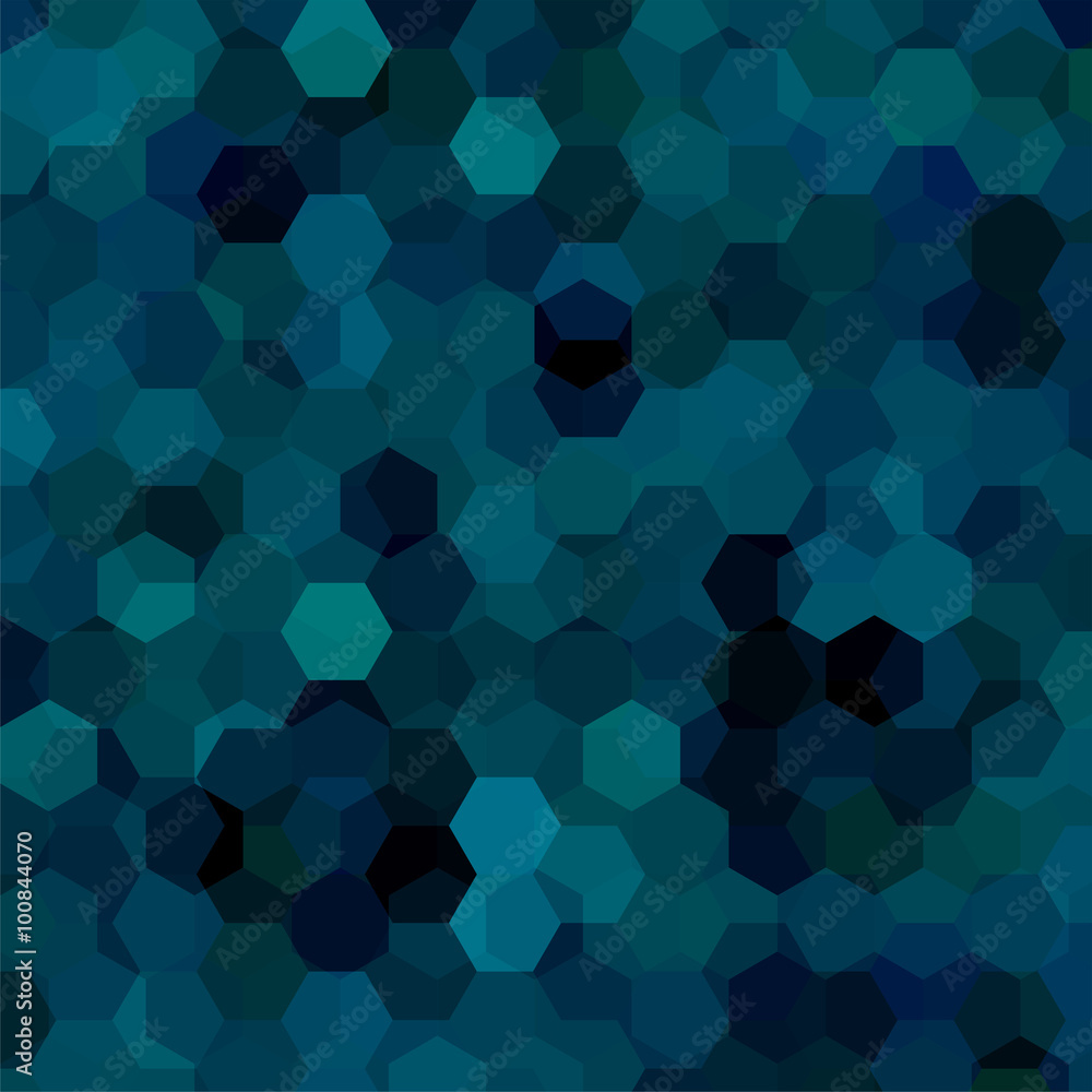Background made of hexagons. Dark blue color. Square composition Background made of hexagons. Dark blue color. Square composition