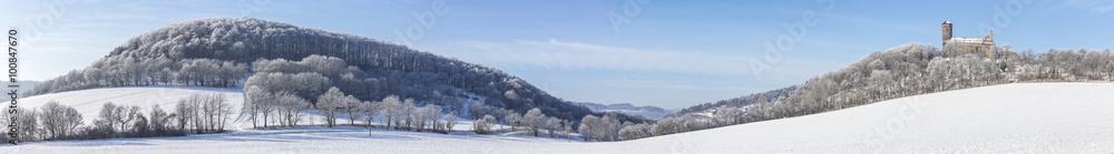 Burg Ludwigstein - Germany Winter Panorama