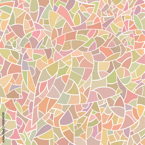 Canvas Print Colorful light glass mosaic.