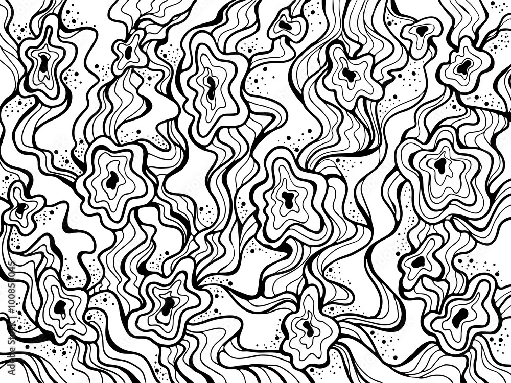 Background with abstract hand drawn pattern. Background with abstract hand drawn pattern.