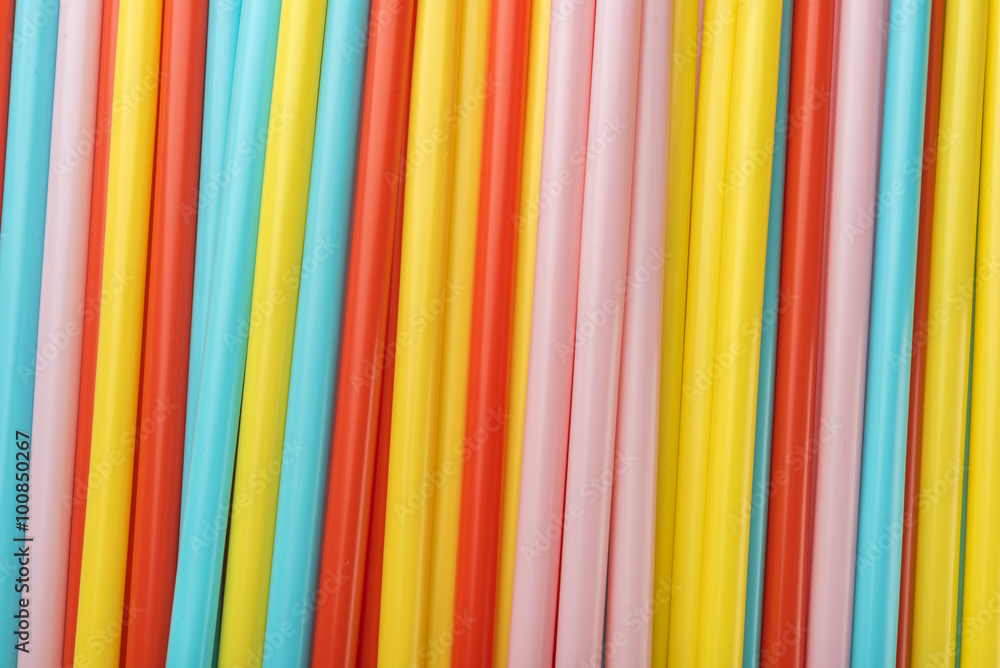 Colourful drinking straw Colourful drinking straw