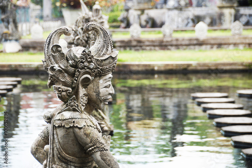 Water Gardens of Tirta Gangga in East Bali, Indonesia