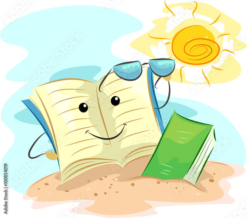 Summer Book Mascot Reading ...