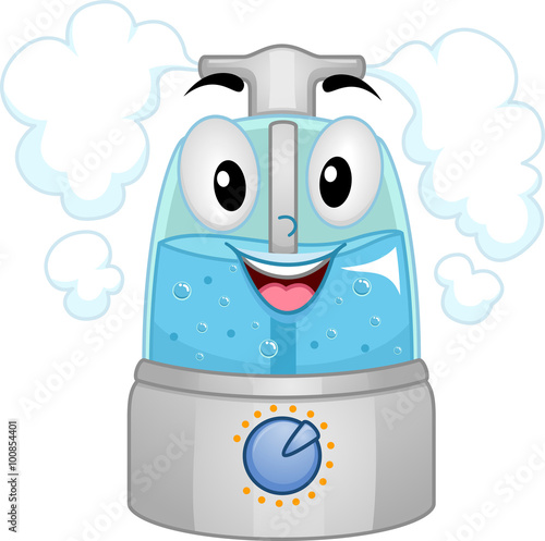 Humidifier Mascot Filled with Water