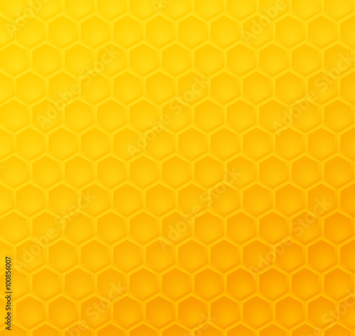 Seamless abstract honeycomb pattern