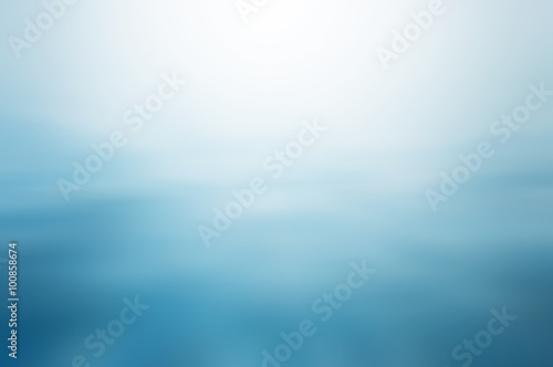 Clear blue water, seascape ripple abstract in blurred background