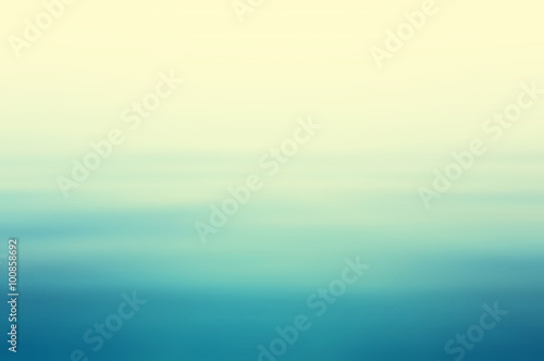 Abstract clear blue water in blurred background concept
