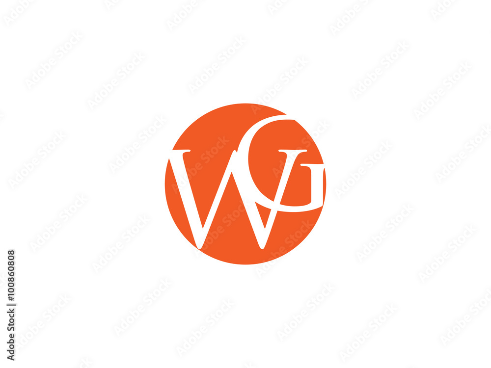 Double WG letter logo Double WG letter logo