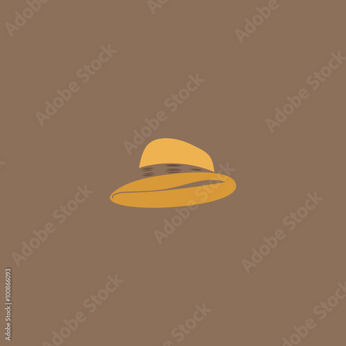 cowboy traditional hat icon