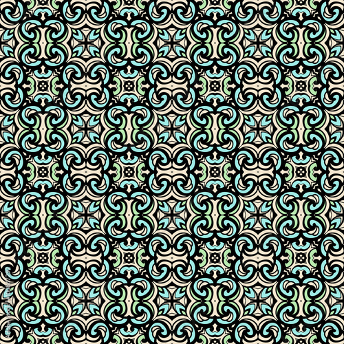Doodle seamless pattern. Hand drawing doodle.