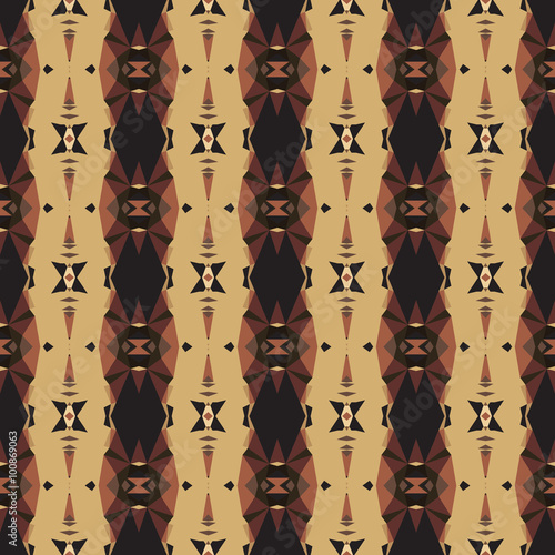 Seamless vector pattern in retro style
