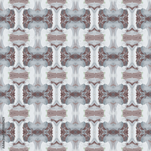 seamless decorative pattern in cold tones