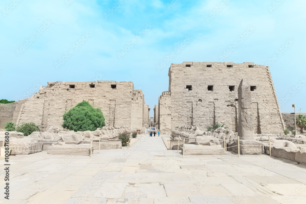 Africa, Egypt, Luxor, Karnak temple