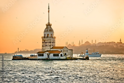 
Maiden's tower. (Kiz Kulesi) Istanbul