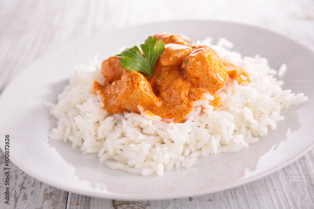 spicy chicken and rice spicy chicken and rice