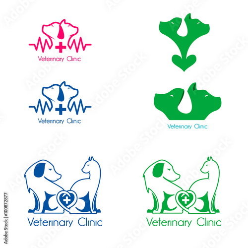 veterinary clinic labels templates.
