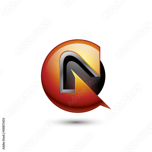 Free Download Network Letter N Logo - GFXLoad