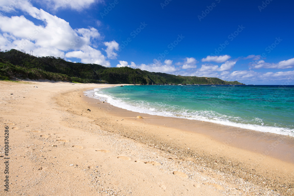 沖縄のビーチ・アダンビーチ
