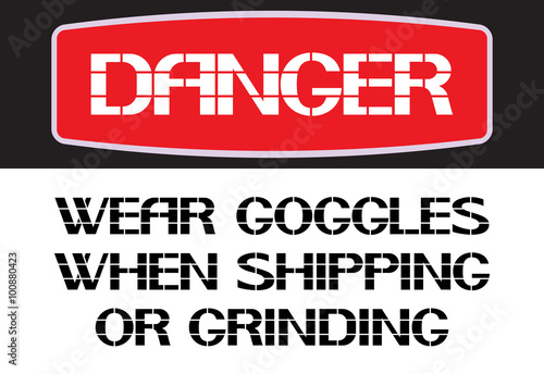 Wear goggles when chipping or grinding.