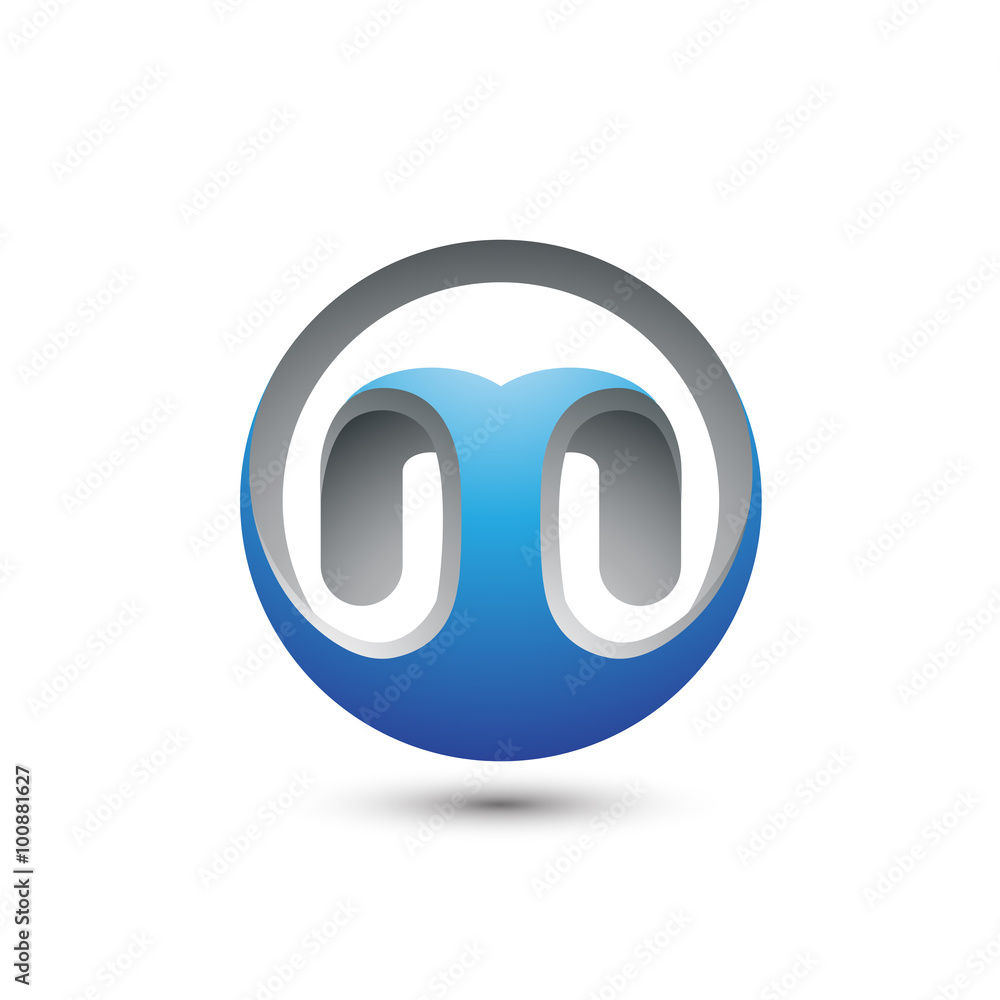 Abstract Letter M Logo Abstract Letter M Logo