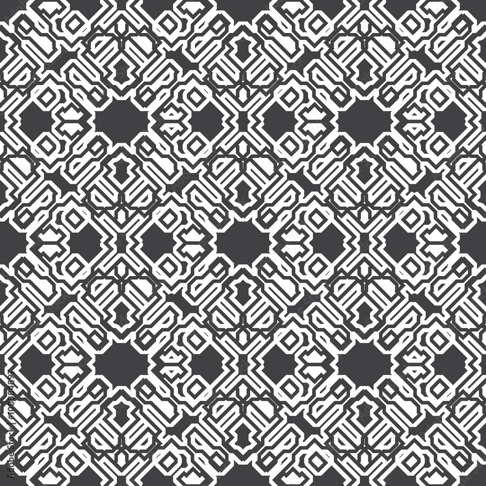 Geometric seamless pattern Geometric seamless pattern