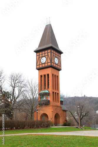 Historic clock tower photo