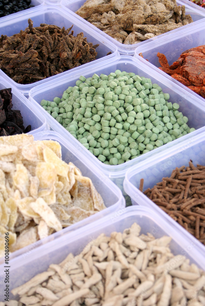 Indian Spices in the market