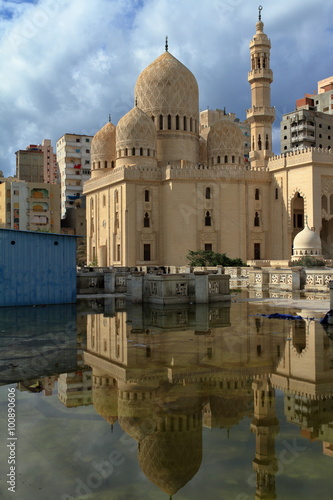 Bild auf Leinwand Moschee in Alexandria in Ägypten
