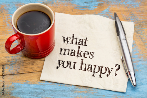 What makes you happy? photo