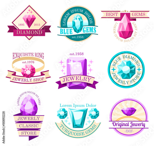 Jewel Emblems Set 