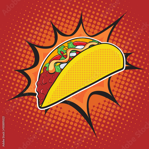 Taco fast food