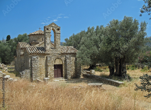 Fototapeta Naklejka Na Ścianę i Meble -  Grèce, église byzantine à Naxos dans les Cyclades