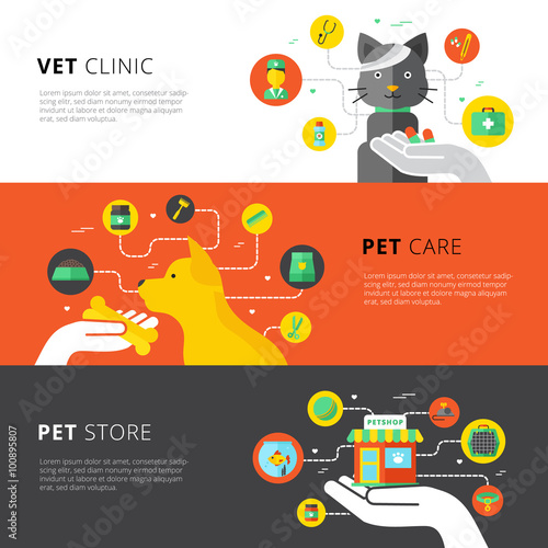 Veterinary Horizontal Banners