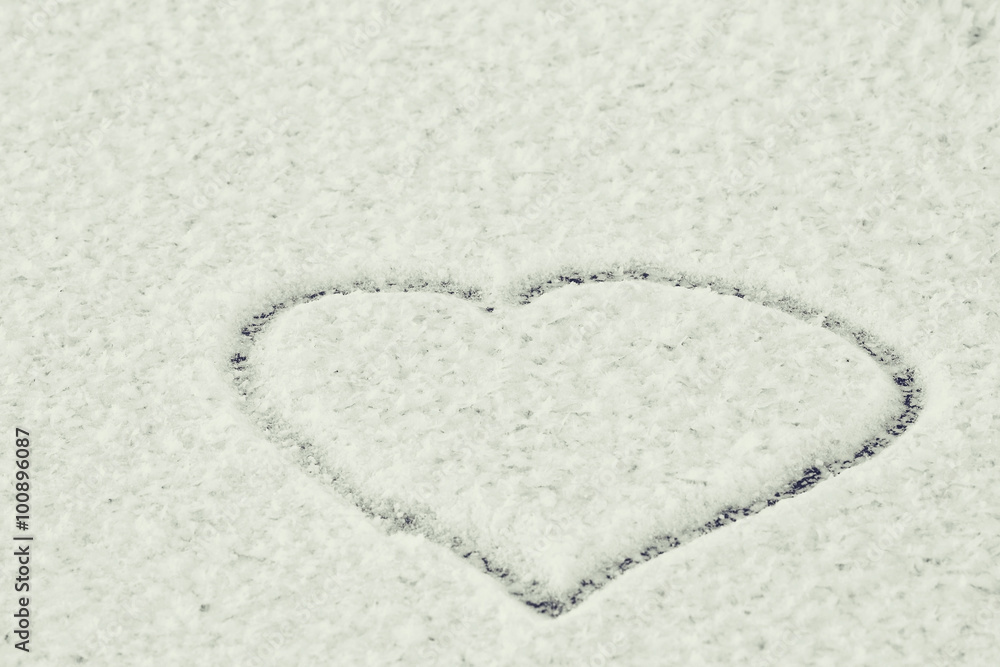 Ice pattern heart valentine Ice pattern heart valentine