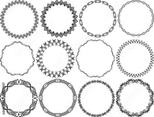 collection with circle frames