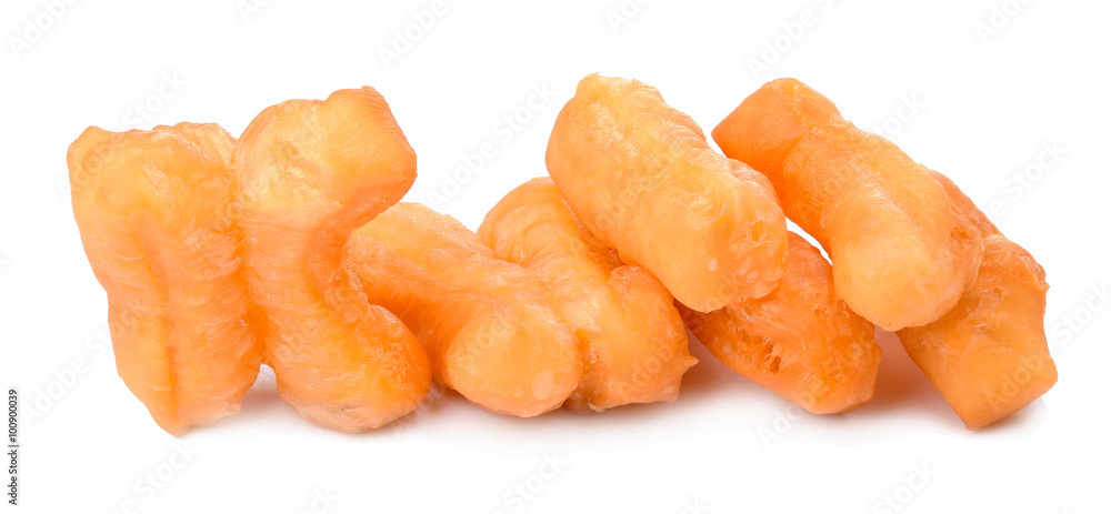 Deep-fried Dough Stick or Patongko On White Background Deep-fried Dough Stick or Patongko On White Background