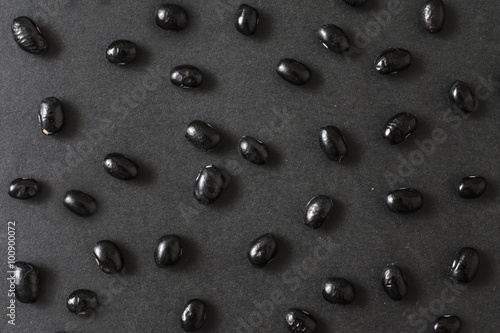 black beans background