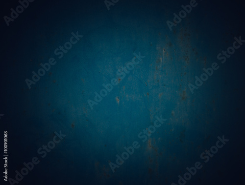 metal surface painted in blue color